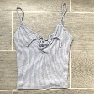 Light blue Tilly’s (Full Tilt) cropped tank